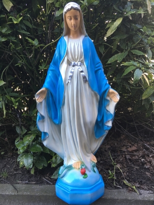 Moeder Maria / Mother Mary, groot polysteinen beeld, PRACHTIG.